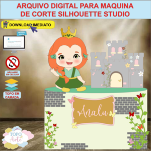 ARQUIVO de Corte Topo de Bolo Shrek Bebe Fioana- 09