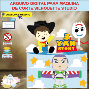 ARQUIVO de Corte Topo de Bolo Toy Story - 09