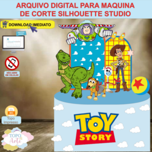 ARQUIVO de Corte Topo de Bolo Toy Story - 11
