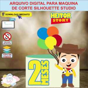 ARQUIVO de Corte Topo de Bolo Toy Story - 12