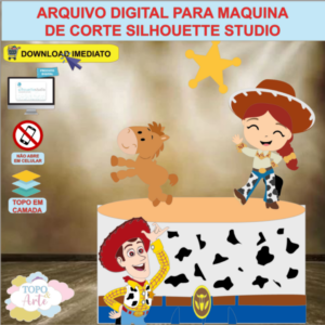 ARQUIVO de Corte Topo de Bolo Toy Story - 13