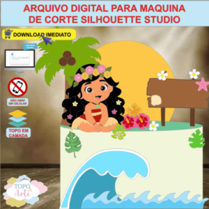 ARQUIVO de Corte Topo de Bolo Moana - 15