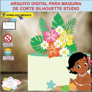 ARQUIVO de Corte Topo de Bolo Moana - 17