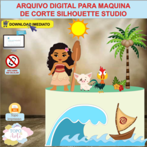 ARQUIVO de Corte Topo de Bolo Moana - 18