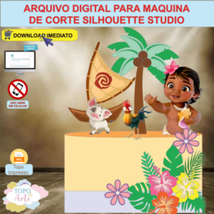 ARQUIVO de Corte Topo de Bolo Moana - 20