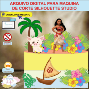 ARQUIVO de Corte Topo de Bolo Moana - 22