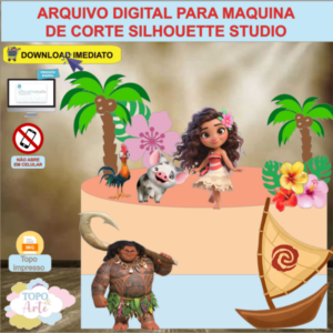 ARQUIVO de Corte Topo de Bolo Moana - 23