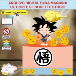 ARQUIVO de Corte Topo de Bolo Dragon Ball - 04
