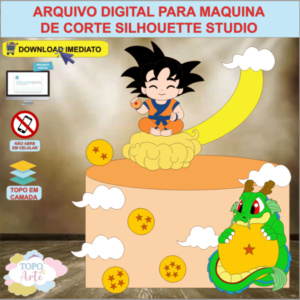 ARQUIVO de Corte Topo de Bolo Dragon Ball - 10