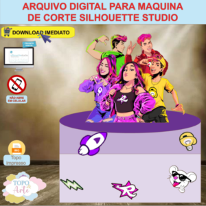 ARQUIVO de Corte Topo de Bolo Emilly Vick - 05