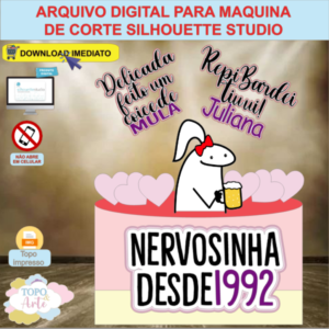 ARQUIVO de Corte Topo de Bolo Flork - 03