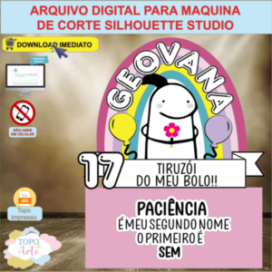 ARQUIVO de Corte Topo de Bolo Flork - 05