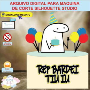 ARQUIVO de Corte Topo de Bolo Flork - 07