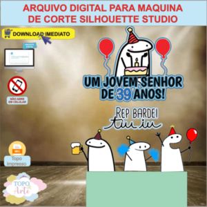 ARQUIVO de Corte Topo de Bolo Flork - 13