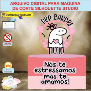 ARQUIVO de Corte Topo de Bolo Flork - 15