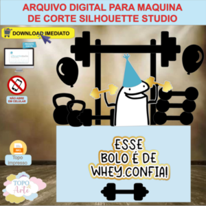ARQUIVO de Corte Topo de Bolo Flork - 18