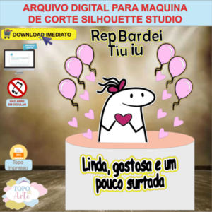 ARQUIVO de Corte Topo de Bolo Flork - 19