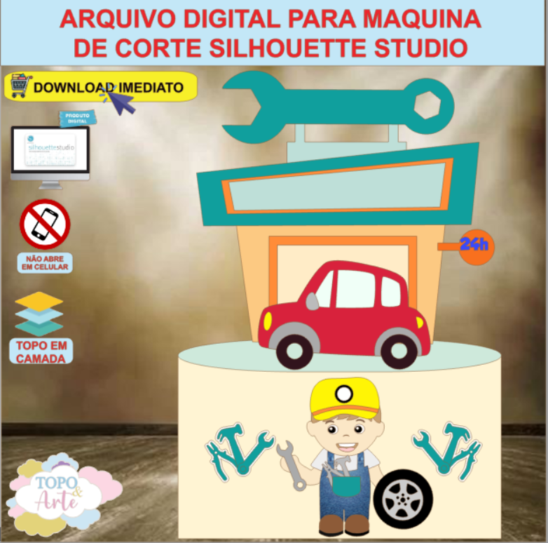 ARQUIVO de Corte Topo de Bolo Mecanico - 01