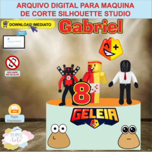 ARQUIVO de Corte Topo de Bolo Minecraft - 13