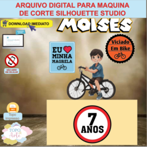 ARQUIVO de Corte Topo de Bolo Bicicleta Bike - 05