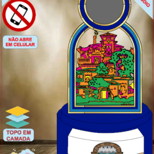 ARQUIVO de Corte Topo de Bolo Encanto - 23