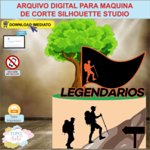 ARQUIVO de Corte Topo de Bolo Legendarios - 01