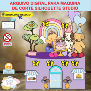 ARQUIVO de Corte Topo de Bolo Bobbie Goods - 07