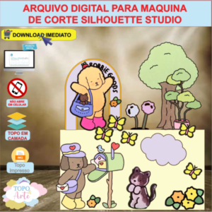 ARQUIVO de Corte Topo de Bolo Bobbie Goods - 09